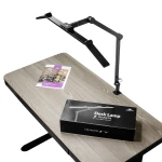 Schreibtisch Zeichenlampe Spacetronik Glow D1 Verstellbar Schwarz 24W