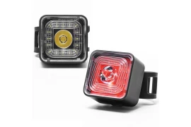 Fahrradlampe Wind and moon WT06 2-in-1 Set Vorder und Rücklicht