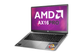 Leichter Laptop – Notebook zum Lernen und Arbeiten, WiFi 6, Bluetooth 5.2, SSD 512 GB M.2, AMD Radeon, Ryzen 7 5700U Spacetronik AX16PRO