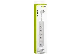 Listwa zasilająca 5xAC 230V + 2xUSB 5V/2,1A Goobay