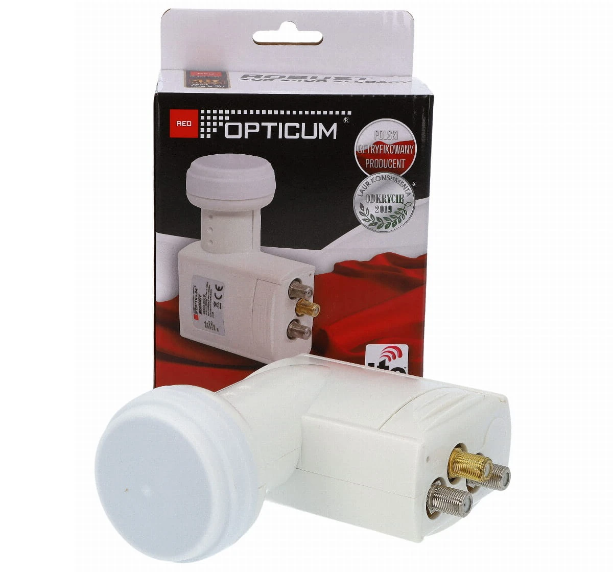 LNB Unicable Opticum Robust SCR 24UB + TWIN Legacy (26 odbiorników)
