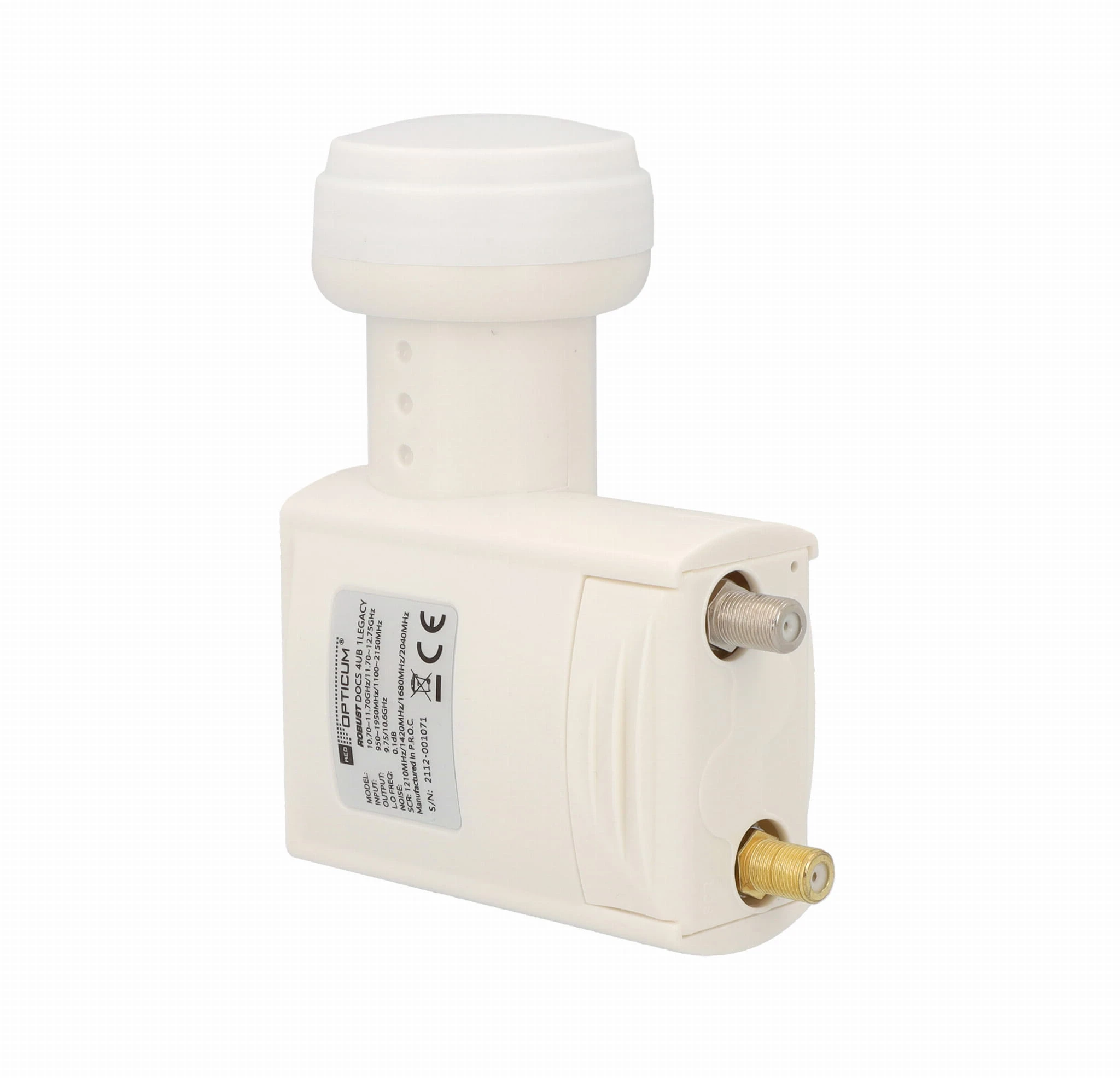 LNB Unicable SCR Quad z Legacy (5 odbiorników) OPTICUM Robust