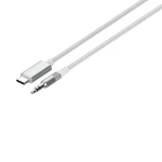 LS-Y82C USB-C auf 3,5 mm Klinkenkabel 2 Meter grau