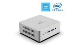 Minisforum UN100L Energieeffizienter Mini-PC Intel N100, 16GB RAM LPDDR5, M.2 SSD 256GB, Windows 11, 4K
