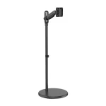 Spacetronik SPE-T01B mobiler Monitorhalter, Schwarz