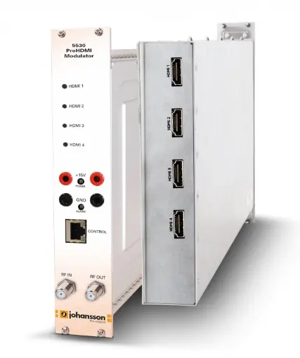 Modulator cyfrowy czterokanałowy Johansson 5530 PRO HDMI DVB-T/DVB-C/ATSC-T/ATSC-C/DTMB