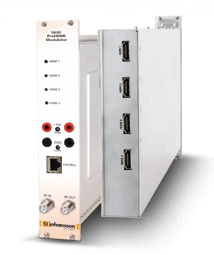 Modulator cyfrowy czterokanałowy Johansson 5531 PRO HDMI DVB-T