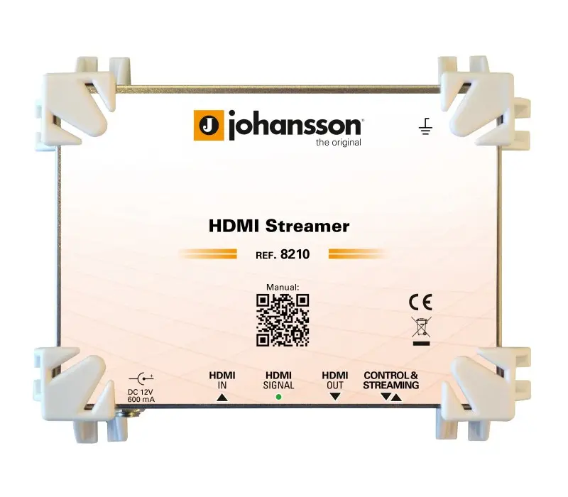 Modulator cyfrowy Johansson 8210 - HDMI Streamer IP