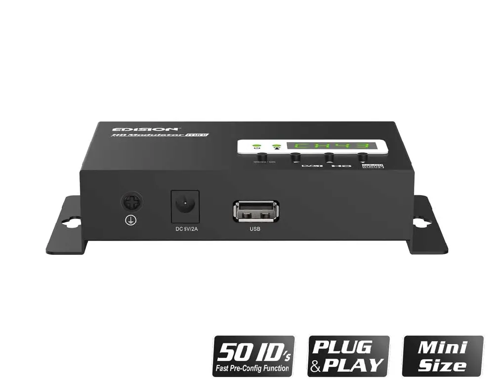 HDMI-Modulator für DVB-T / MPEG4 EDISION HD Mini