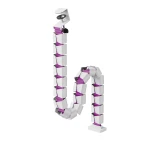 Kabelabdeckung Spacetronik SPK-131WP Weiß