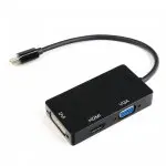 Multiport Mini DisplayPort auf HDMI VGA DVI SPD-M02