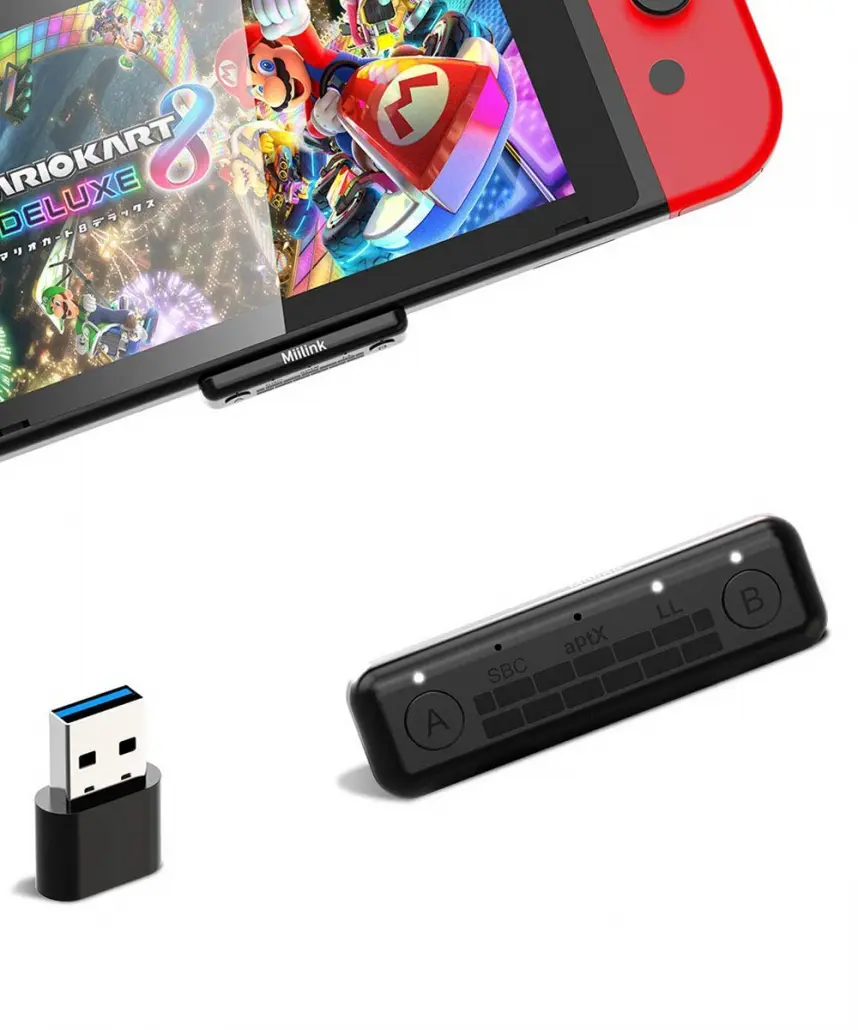 Bluetooth-Audiosender für Switch Miilink ML400 USB-C