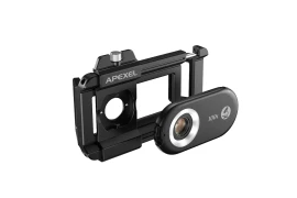 Mikroskop-Objektiv für Smartphone 5 in 3 PhoneMicro 1 Apexel APL-MS3IN1