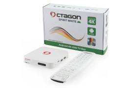 Octagon SPIRIT WHITE 4K UHD Android TV Box