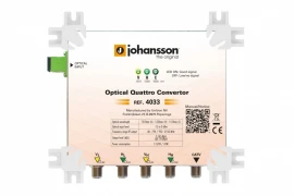 Odbiornik optyczny Johansson 4033 /Quattro + CATV