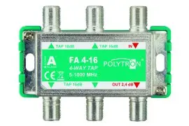 Odgałęźnik Polytron Tap 4-krotny 16dB 5-1000 MHz FA 4-16