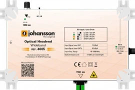 Optyczny nadajnik Johansson 4005 / RF 40 - 2400