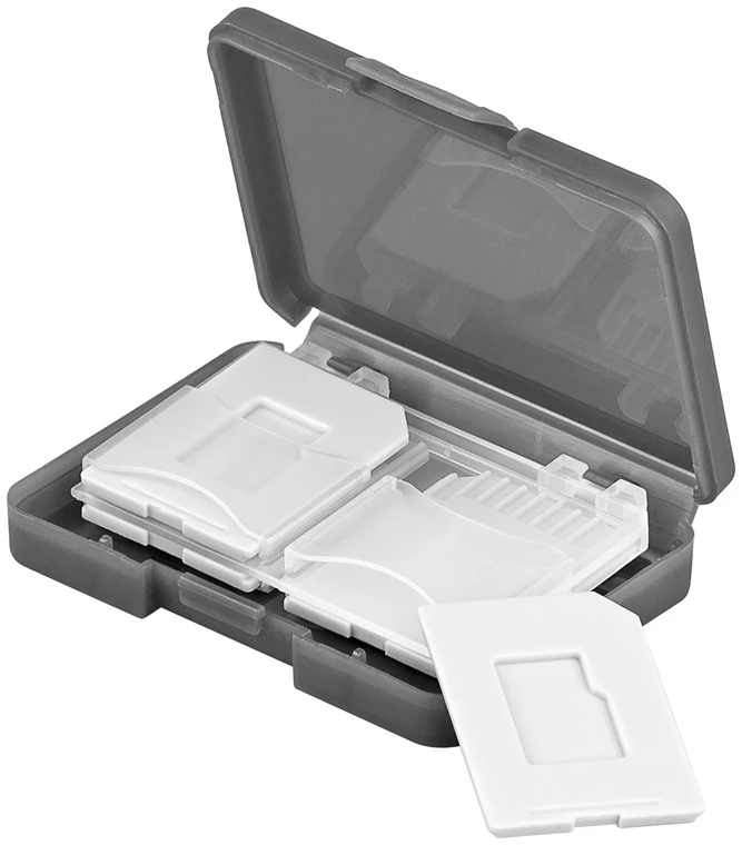 Organizer pudełko do przechowywania kart pamięci SD microSD Goobay