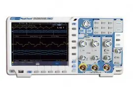 Oscyloskop cyfrowy 2-kanałowy All-in-One USB 100MHz PeakTech 1360