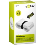 Osłona kabli na rzep WireSleeve Goobay 1,8m biała