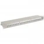 Patch panel FTP CAT 6A Ekranowany 24-porty Goobay czarny