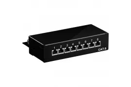 Patch panel STP CAT 6 Ekranowany 8-portowy Goobay