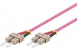 Patchcord pigtail światłowodowy LWL SC-SC OM4 DUPLEX 7,5m