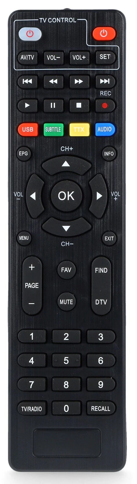Pilot do dekodera DVB-T2/C OPTICUM LION NS H.265 HEVC