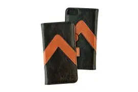 Portfel + etui na telefon MOC Velcro m-Leather Wallet na iPhone 6/7/8 Black