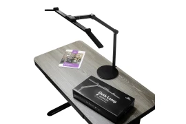 Schreibtisch Zeichenlampe Spacetronik Glow D4 Verstellbar Schwarz 24W