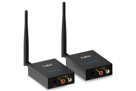 2x Cinch-Audio-Sender-Erweiterung 100m 2,4GHz RT5066 1MII