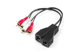 Extender LAN-Sender Stereo 2xRCA 100m SPA-A03