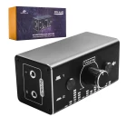 Audio-Schalter, bidirektionaler 2-Port-3,5-mm-AUX-Kopfhörer-Umschalter, Stereo
