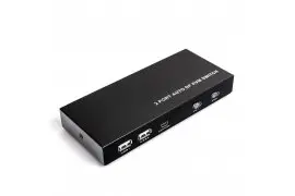 KVM Switch USB + DisplayPort 2/1 Spacetronik SPD-KVM02