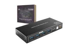 KVM Switch USB + HDMI 2/1 Spacetronik SPH-KVM23 8K@60Hz