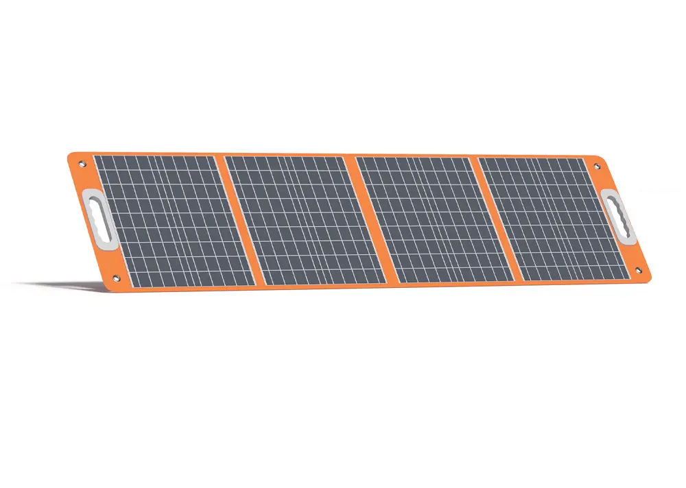 Tragbares 100-W-Solarpanel zum Laden von Powerbank, Smartphones und Geräten