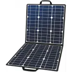 Tragbares 100-W-Solarpanel zum Laden von Powerbank, Smartphones und Geräten
