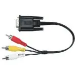 Przewód SPM-D3RCA D-SUB / 3RCA 2m