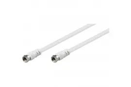 Przyłącze FF SAT antena cable white 0.3m