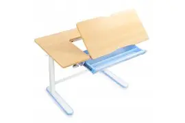 Spacetronik XD 112x60 cm (blau) verstellbarer Kinderschreibtisch