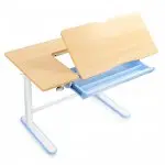 Spacetronik XD 112x60 cm (blau) verstellbarer Kinderschreibtisch