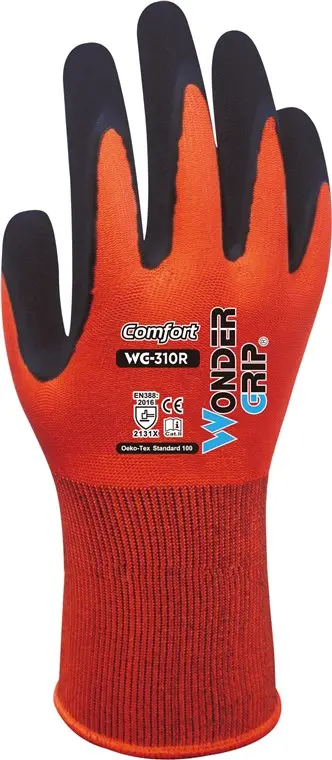 Rękawice ogrodnicze Wonder Grip Comfort WG-310R S/7