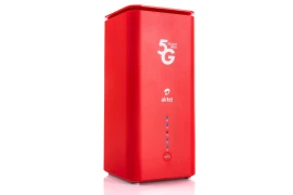5G-Router für SIM-Karte CPE Wi-Fi 6 X25 PRO 2x LAN  (Rot)