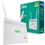 4G LTE 300Mbps SIM WAN LAN Router mit Alink MR920 Antennen