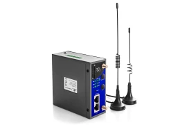 Router przemysłowy 4G LTE Dual Sim IoT 10/100Mbps 2x LAN na szynę DIN Spacetronik SIR322