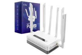 Router Wi-Fi 6 5G battery Puli AX GL-XE3000 z Dual-SIM, Multi-WAN, VPN, OpenWrt