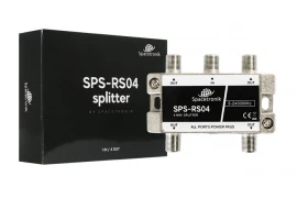 Splitter für TV-Antennen 1/4 5-2400 MHz Spacetronik SPS-RS04