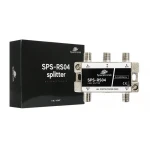 Splitter für TV-Antennen 1/4 5-2400 MHz Spacetronik SPS-RS04