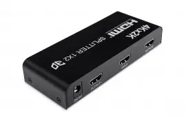 Rozgałęźnik HDMI 1x2 Spacetronik SPH-RS102V4A 1/2