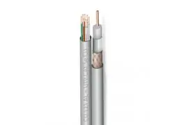 Kabel 2w1 Skrętka CAT5e CU + antenowy RG6 0,8 mm CU - 150m